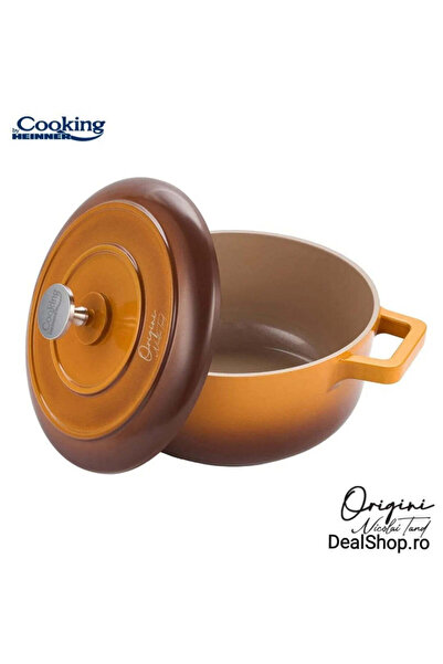 dealshopromania Cratiță 5,8 litri 26 × 12,5 cm cu capac RECOMANDATĂ DE ȘEFUL NICOLAI TAND gătește sănătos