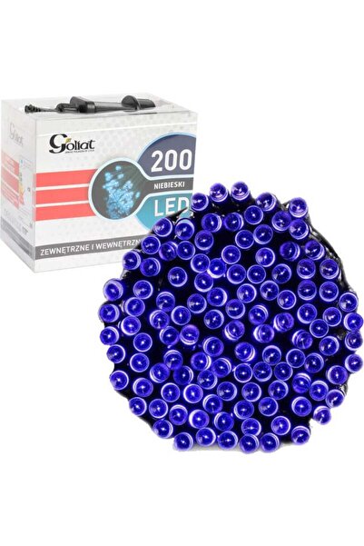 Goliat Lampki choinkowe 200 led zewnętrzny kolor niebieskii