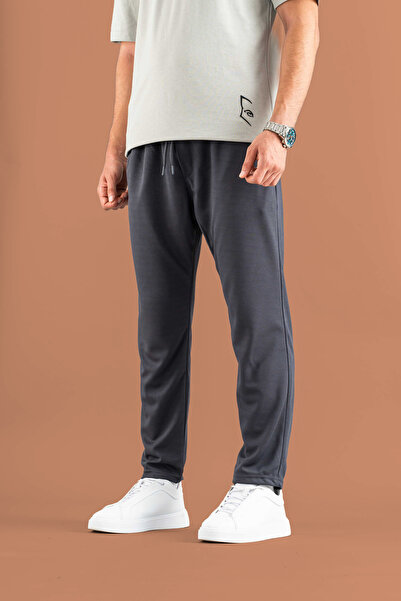 bombe Men's Elastic Corded Jogger Pants Stone