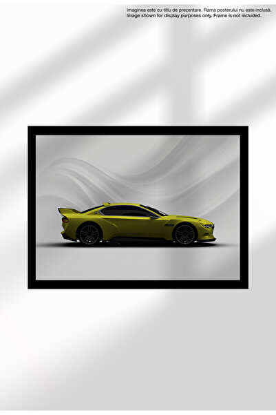 21mxm Sports Car Canvas Poster - Unframed Digital Print on Matte Canvas - 1494 2015 BMW 30 CSL