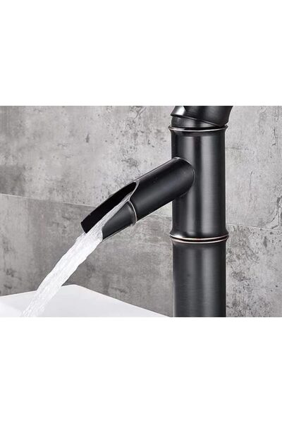 Trendy's Medium Height Basin Faucet – Antique Black Bamboo Style TRENDY’S
