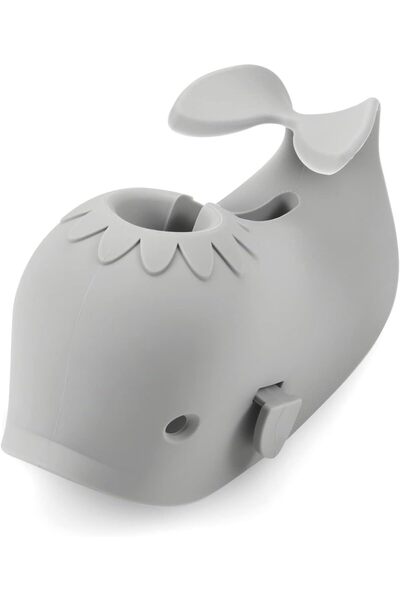 Generic غطاء صنبور حمام ناعم وآمن للأطفال - تصميم حوت