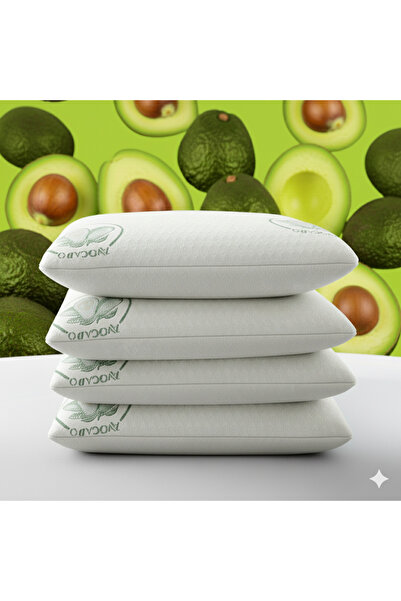 Heyner 4 Adet 1200 Gram Avocado yastık 50x70 visco Avocado Yastık 4'lü paket ...