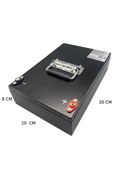 ORTEC 48V-14 AH LİTYUM AKÜ+ ŞARJ CİHAZI (4 ADET 12-14 AKÜ YERİNE KULLANILIR)