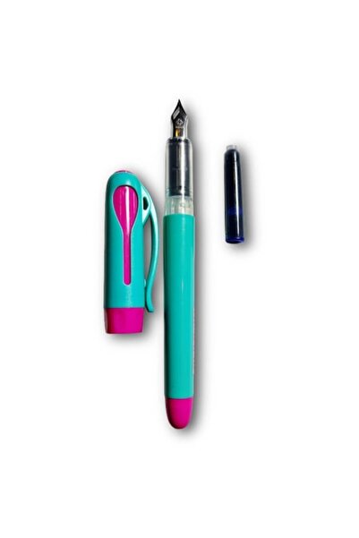 OEM Pix cub cu reumplere, roz și verde, pentru școală