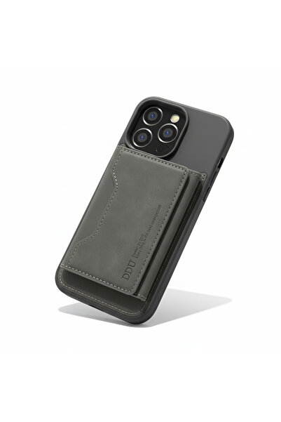 zyntech iPhone 17 Pro Max Uyumlu Lüks Deri MagSafe Tam Koruma Kılıf & Mıknatı...