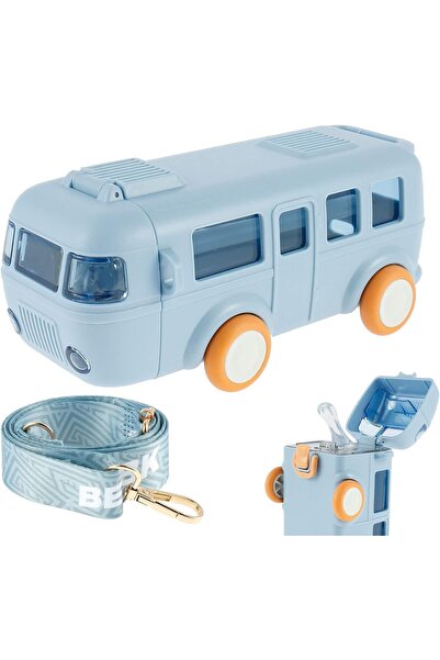 Generic Acaiciee Kids Cartoon Car Sippy Cup - Polycarbonate/ABS/Silicone, Blu...