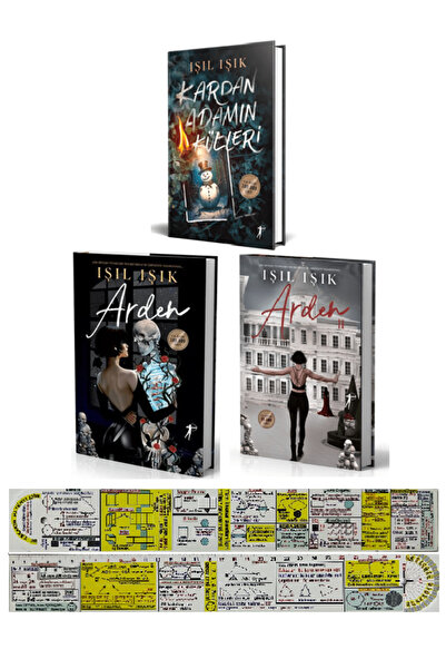 Artemis Yayınları Işıl Işık 3 Kitap Set/Kardan Adamın Külleri+Arden 1-2 (Cilt...