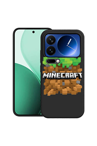 bestcase Carcasă ultra subțire TPU pentru Xiaomi 17 Pro Max, cu design Minecr...