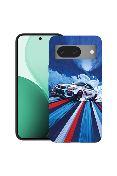 bestcase Carcasa TPU Ultra Subtire pentru Google Pixel 8, cu Design BMW 3 E46, 2100008 B 1450