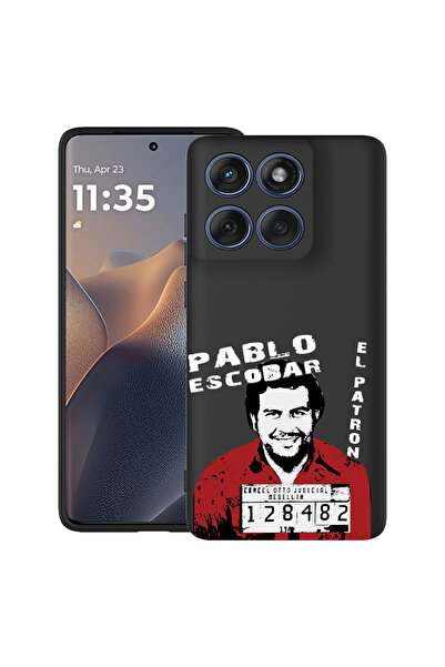bestcase Carcasă ultra subțire TPU pentru Motorola Moto G86 Power, cu design Pablo Escobar, 3113067 B 444