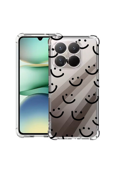 bestcase Husa Anti Shock compatibilă cu Motorola Moto G86 Power, Smiley