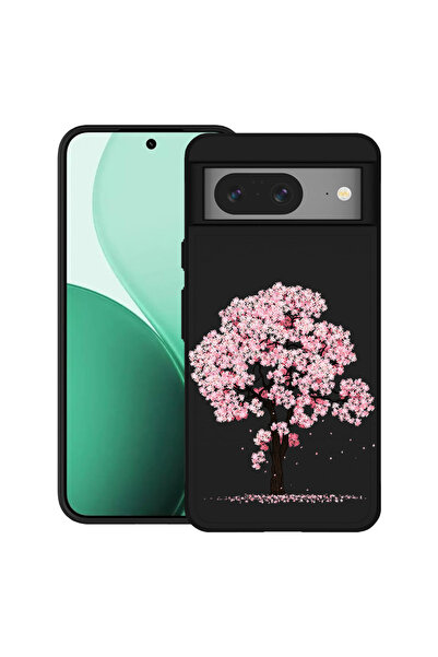 bestcase Carcasă ultrasubțire TPU pentru Google Pixel 8, cu design cu flori d...
