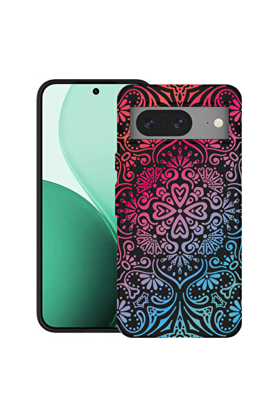 bestcase Carcasă ultra subțire TPU pentru Google Pixel 8, cu design Mandala C...