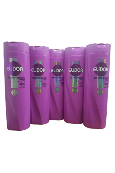 Elidor Shampoo Against Hair Loss (New) 400 ml X 5 Pcs