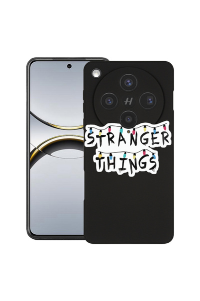 bestcase Husă premium din silicon pentru OPPO Find X8, cu design Stranger Thi...