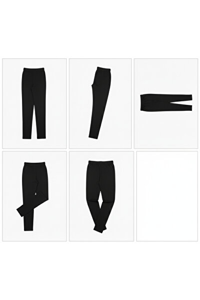 Isıl Termal | Unisex Economical Underwear Pajamas with Mesh in the Middle (5 Pieces)