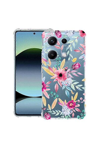 bestcase Carcasă antișoc pentru OPPO A6 Pro, cu design Happy Flowers, 2099996 AS 69