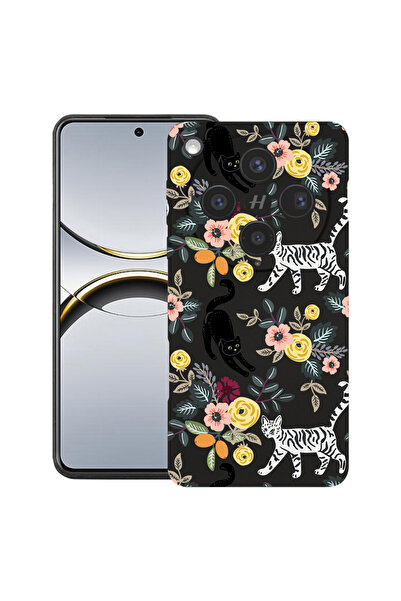 bestcase Husă premium din silicon pentru OPPO Find X8, cu design cu model de ...