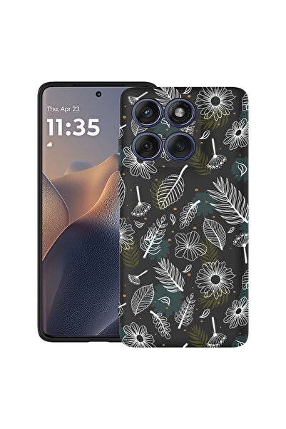 bestcase Carcasă ultra subțire TPU pentru Motorola Moto G86 Power, design flo...