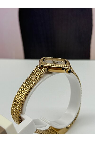 Hislon Gold Straw Women's Wristwatch 3 Atm Waterproof