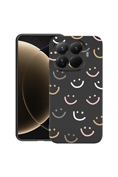 bestcase Husă premium din silicon pentru Xiaomi 15T Pro, cu design Smile Please, 3100018 PB 985