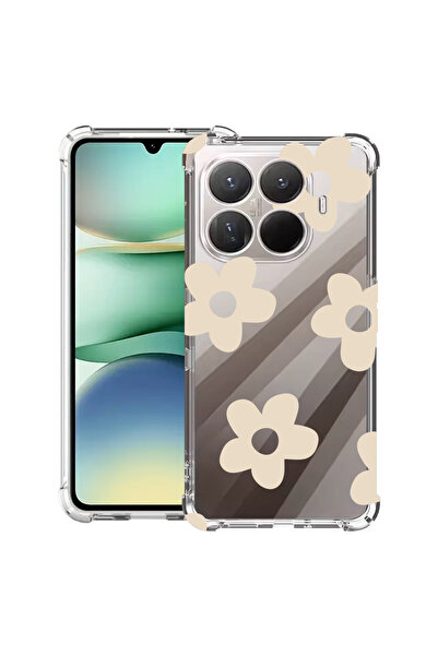 bestcase Carcasă antișoc pentru Xiaomi 15T Pro, cu design Retro Daisy, 2100001 AS 1481