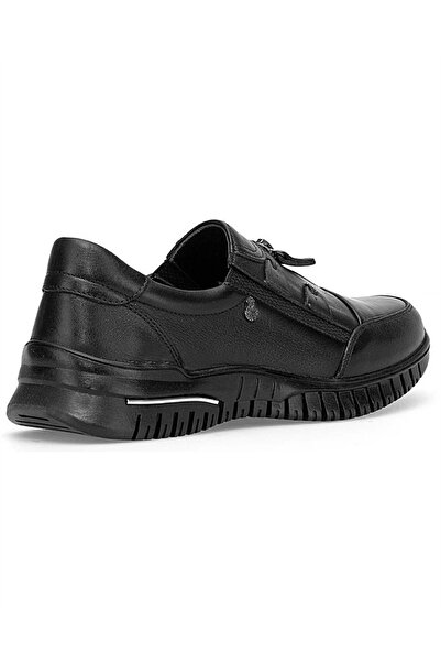 Voyager Z006 Women's Black Leather (36-40) Comfort Shoes