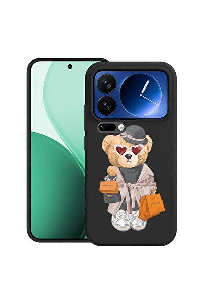bestcase Carcasă ultra subțire TPU pentru Xiaomi 17 Pro, cu design Teddy Bear...