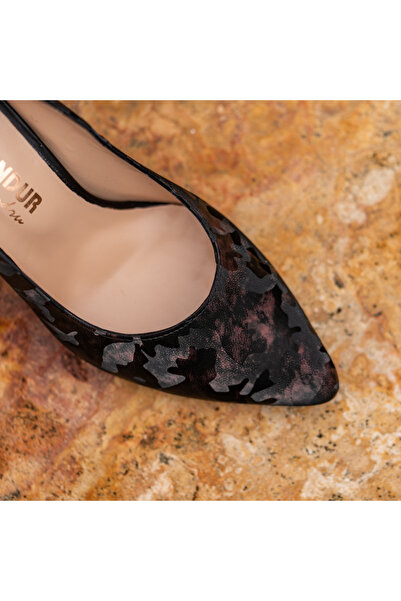 OEM Women's Shoes with Thick Heels Victoria Camouflage Bordeaux - 40