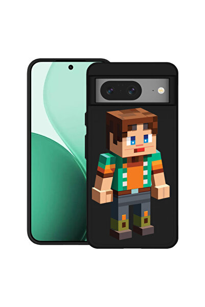bestcase Carcasă ultrasubțire TPU pentru Google Pixel 8, cu design personaj M...