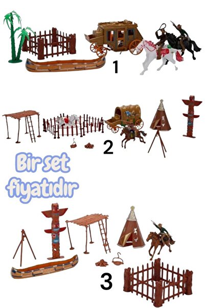 BYCEGU 49617 Cowboy Play Sets Cowboy Play Set