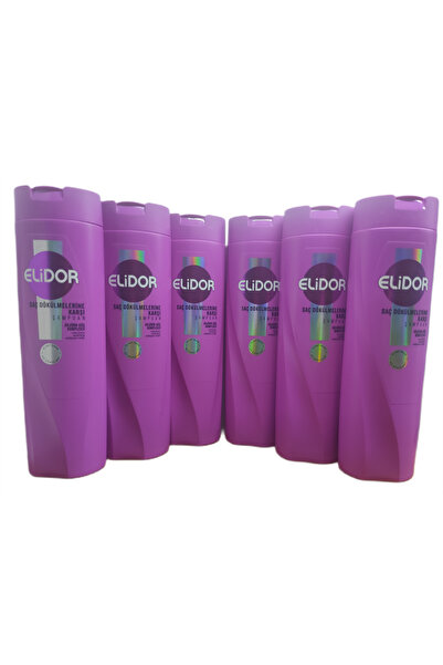 Elidor Shampoo Against Hair Loss (New) 400 ml X 6 Pieces