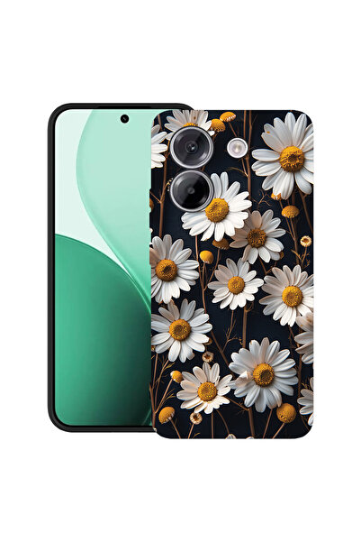 bestcase Carcasă ultra subțire TPU pentru Poco M7 Pro 5G, cu design 3D Daisy, 2100003 B 1439