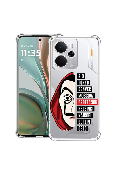 bestcase Anti Shock Case For Poco M7 Pro 5G, cu Design La Casa De Papel, 2099994 AS 302