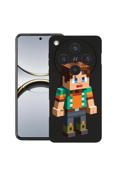 bestcase Husă premium din silicon pentru OPPO Find X8, cu design personaj Min...