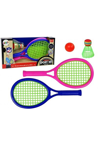 O.M.D Badminton racket and shuttlecock set