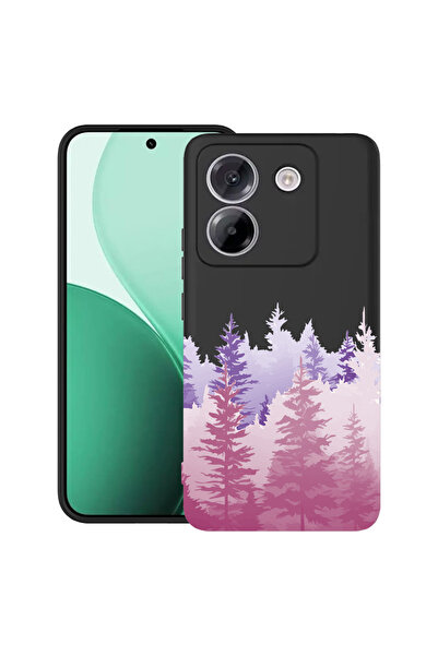 bestcase Carcasă ultra subțire TPU pentru Poco M7 Pro 5G, cu design Lumini de dimineață în pădure, 2100003 B 1482