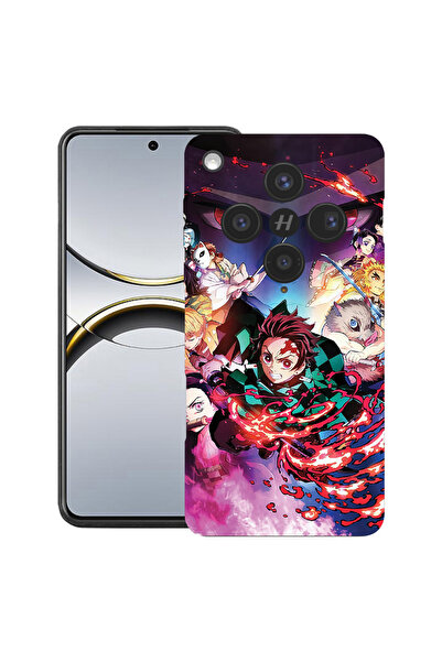 bestcase Husă premium din silicon pentru OPPO Find X8, cu design Demon Slayer...