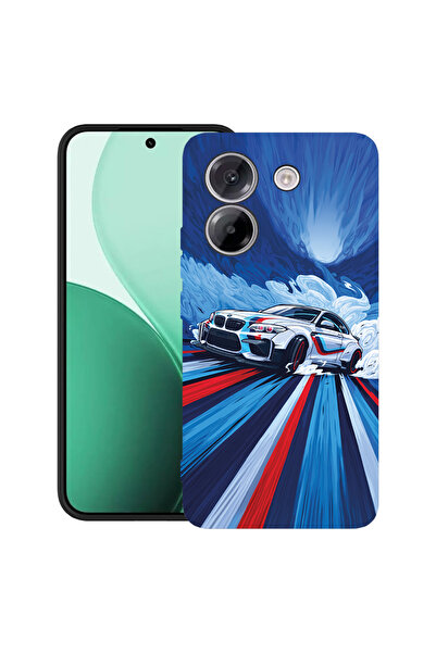 bestcase Carcasa TPU Ultra Subtire Pentru Poco M7 Pro 5G, cu Design BMW 3 E46, 2100003 B 1450