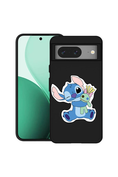 bestcase Carcasă ultrasubțire TPU pentru Google Pixel 8, cu design Stitch, 21...