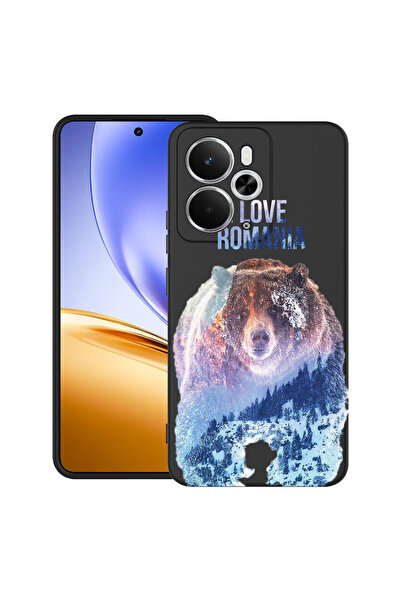 bestcase Carcasă ultra subțire TPU pentru Realme 14 5G, cu design I Love Roma...