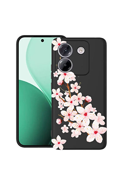 bestcase Carcasă ultra subțire TPU pentru Poco M7 Pro 5G, cu design floare de primăvară, 2100003 B 62