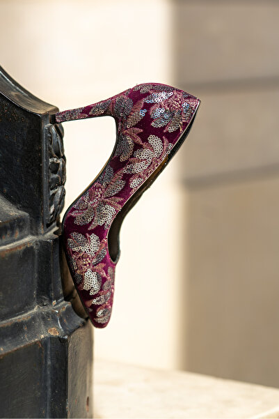 OEM Adele Sequin Stiletto Shoes - 37