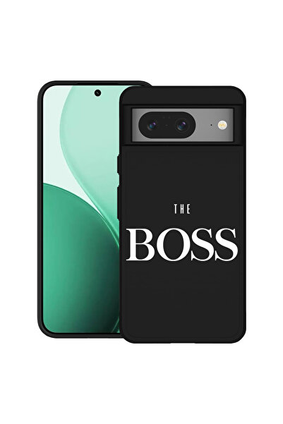 bestcase Carcasă ultra subțire TPU pentru Google Pixel 8, cu Design The Boss,...