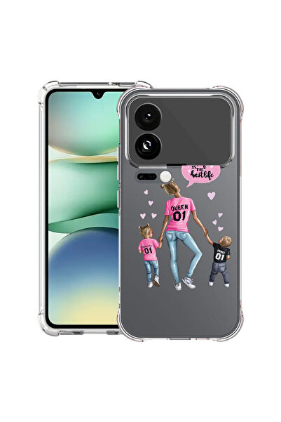 bestcase Carcasă antișoc pentru Xiaomi 17 Pro, cu design Mom Life Boy and Girl, 2099997 AS 557