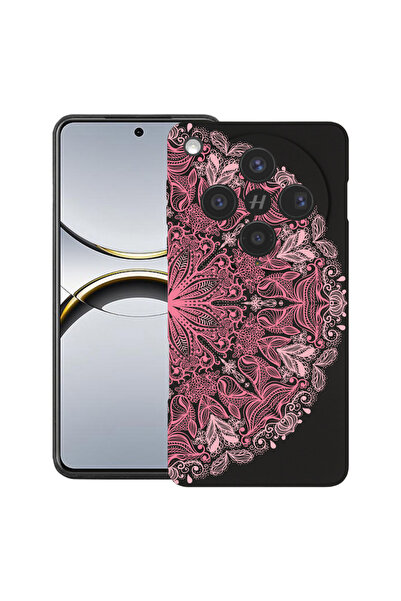 bestcase Husă premium din silicon pentru OPPO Find X8, cu design din dantelă ...