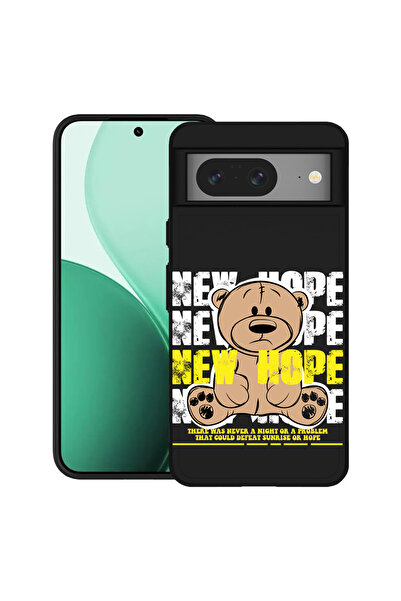 bestcase Carcasă ultra subțire TPU pentru Google Pixel 8, cu design Teddy Bea...