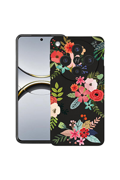bestcase Husă premium din silicon pentru OPPO Find X8, cu design floral, 2043...