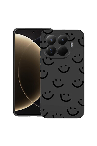 bestcase Husă premium din silicon pentru Xiaomi 15T Pro, cu design Smiley, 31...